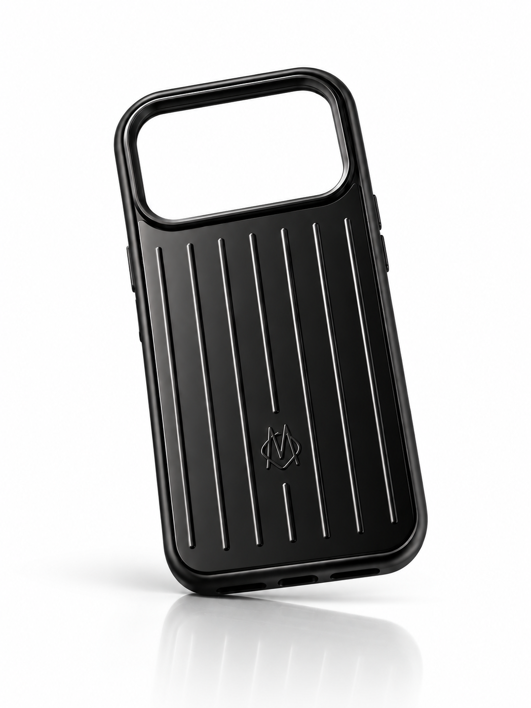 Luxury Black Aluminum Case for iPhone 17 Pro – Premium Phone Cover