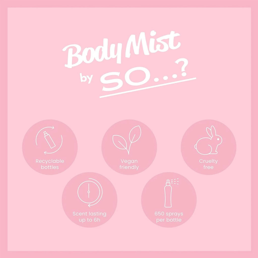 Body Mist By So…? Vanilla Fragrance Spray for Women (100ml) – Sweet & Long-Lasting Body Spray
