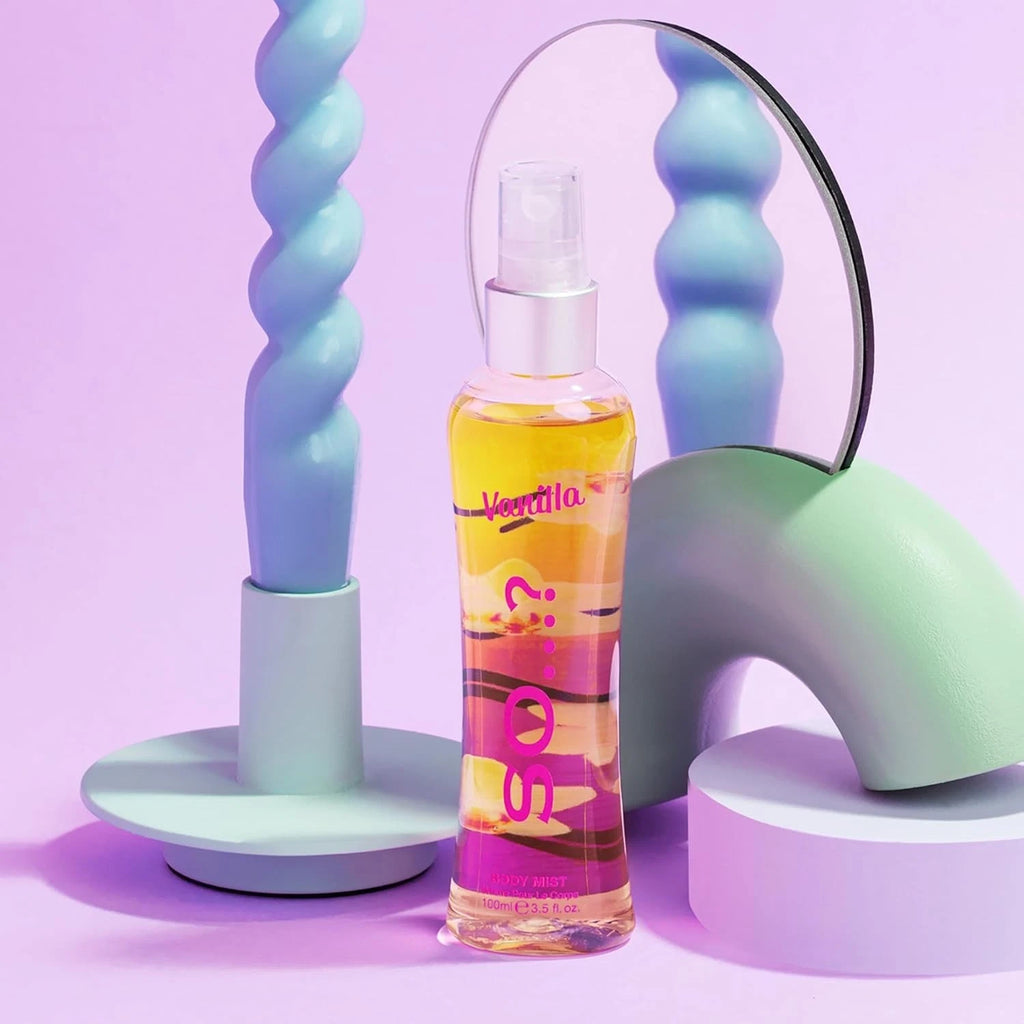 Body Mist By So…? Vanilla Fragrance Spray for Women (100ml) – Sweet & Long-Lasting Body Spray
