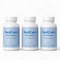 RediCalm 3 Pack Stress Support Supplement Vegan Non-GMO Gluten Free 30 Caps