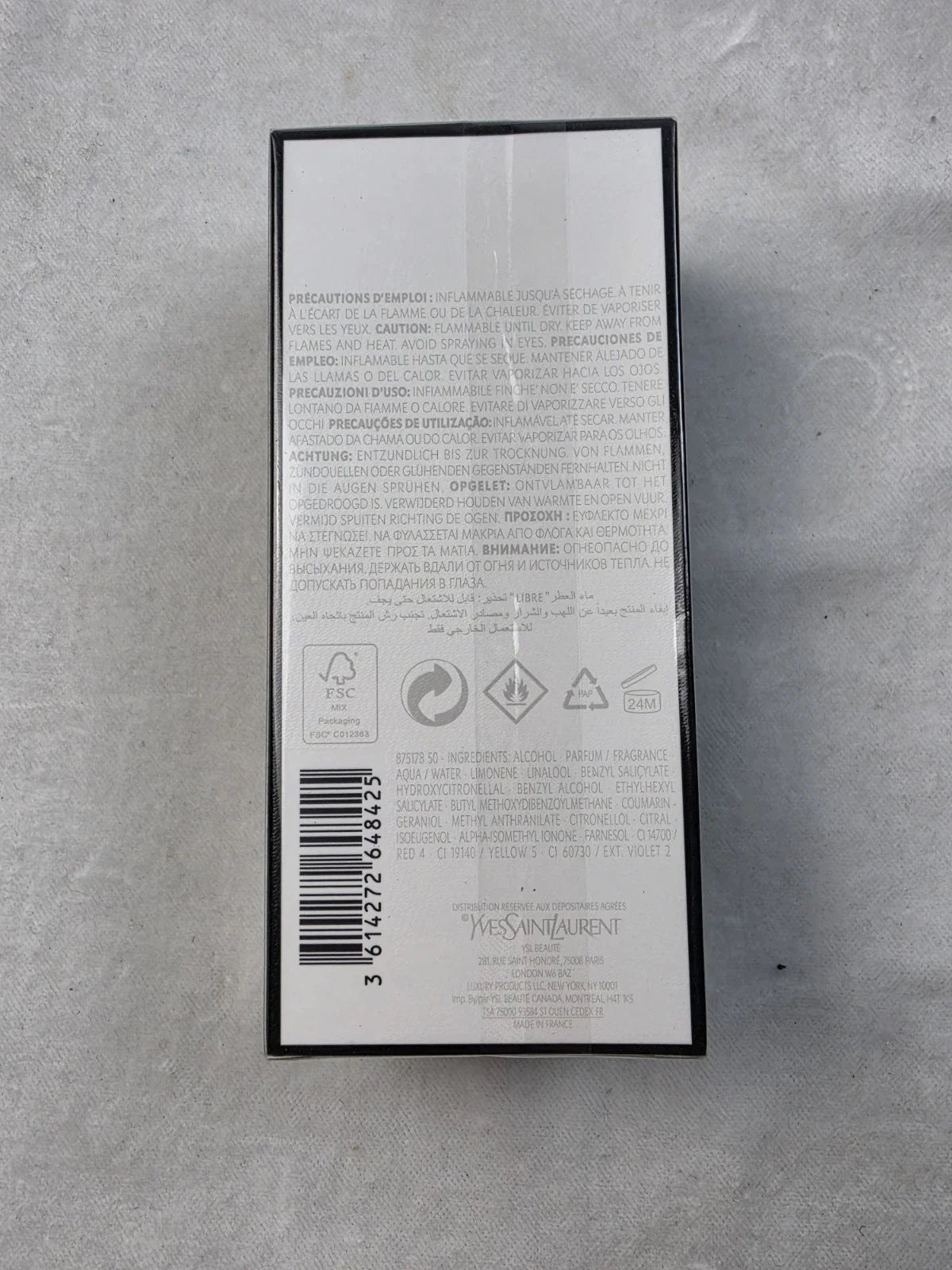 YSL Libre Eau de Parfum for Women – 3 oz / 90ml – Sealed & Refillable