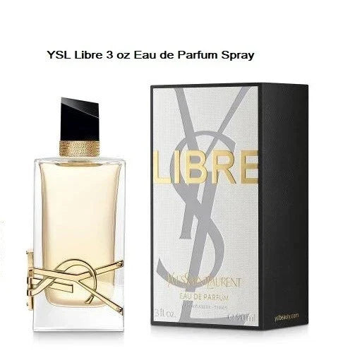 YSL Libre Eau de Parfum for Women – 3 oz / 90ml – Sealed & Refillable